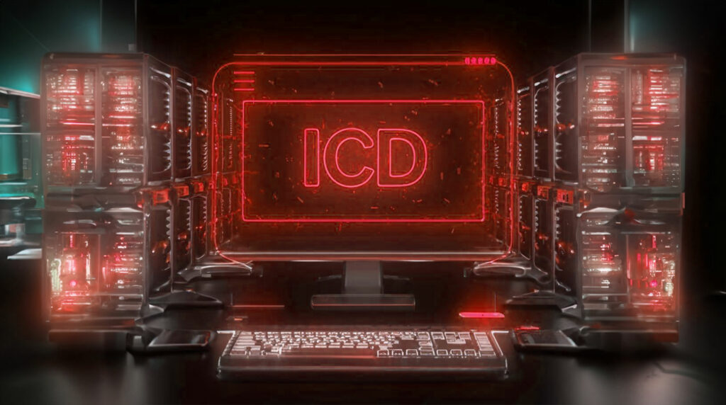 ICD led rojo